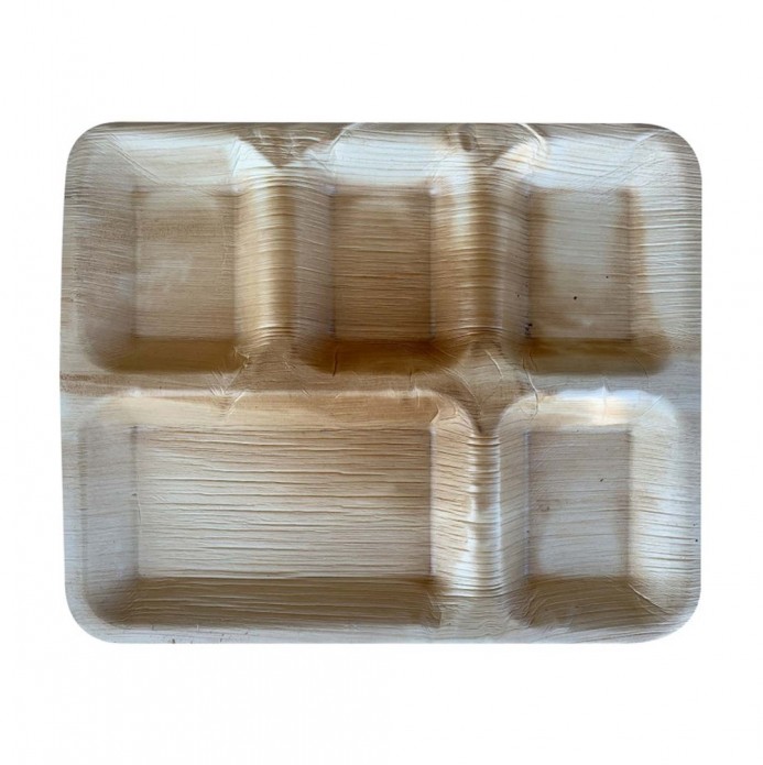 5 compartment / divided Lunch Plate Tray -10.5" X 